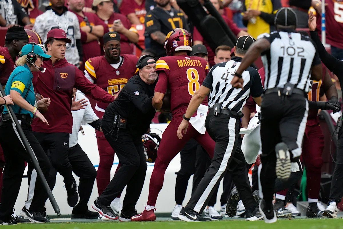 The Washington Commanders bounced right back just like their bloodied head coach