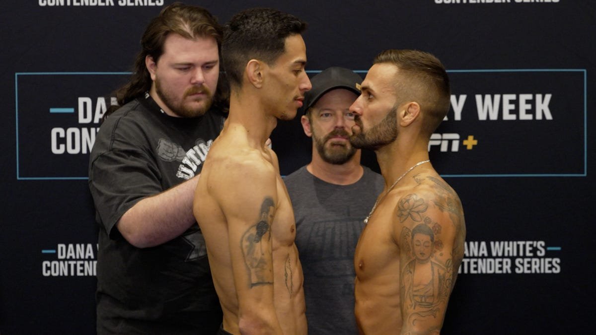DWCS 82 live results, round-by-round coverage from Las Vegas