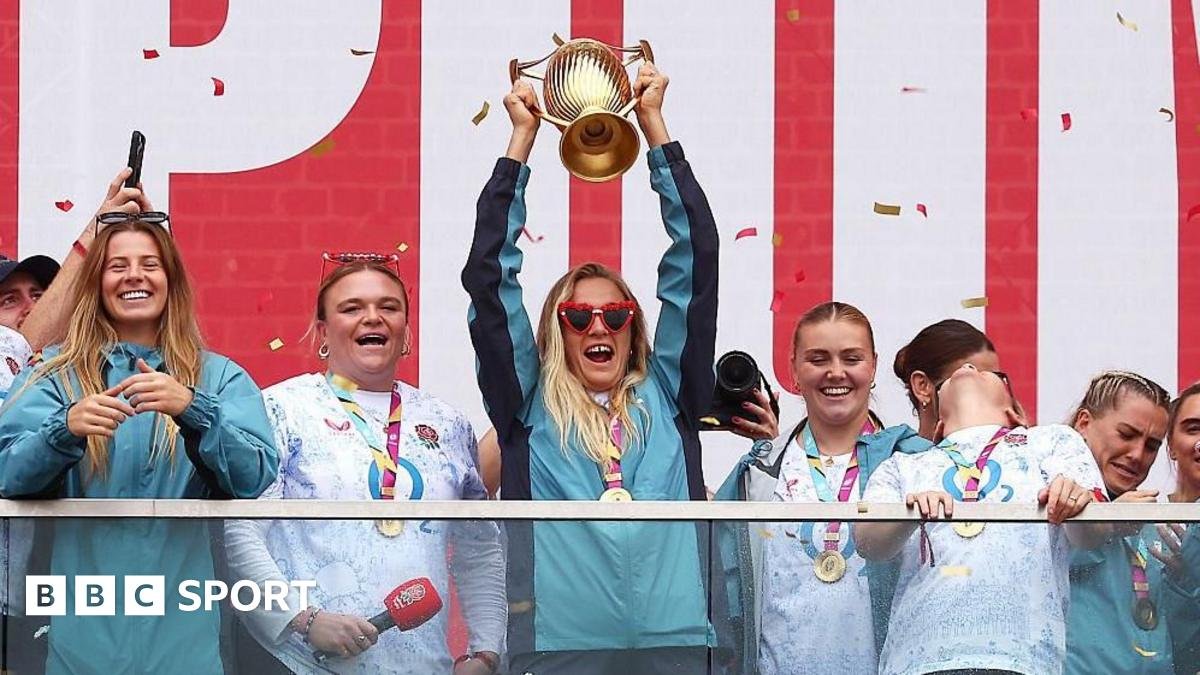 England’s Women’s Rugby World Cup winners hope to inspire next generation