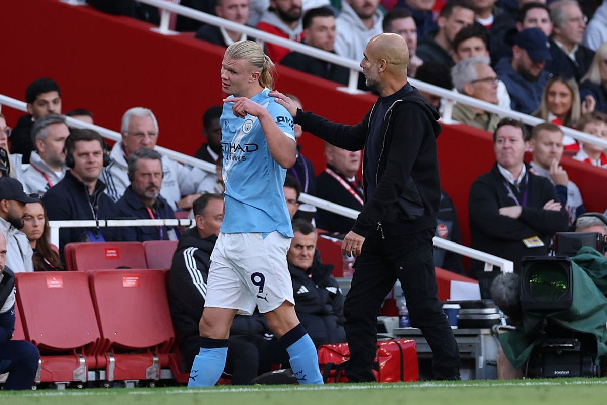 Erling Haaland injury update: Will Man City striker be fit to face Burnley after suffering issue vs Arsenal?