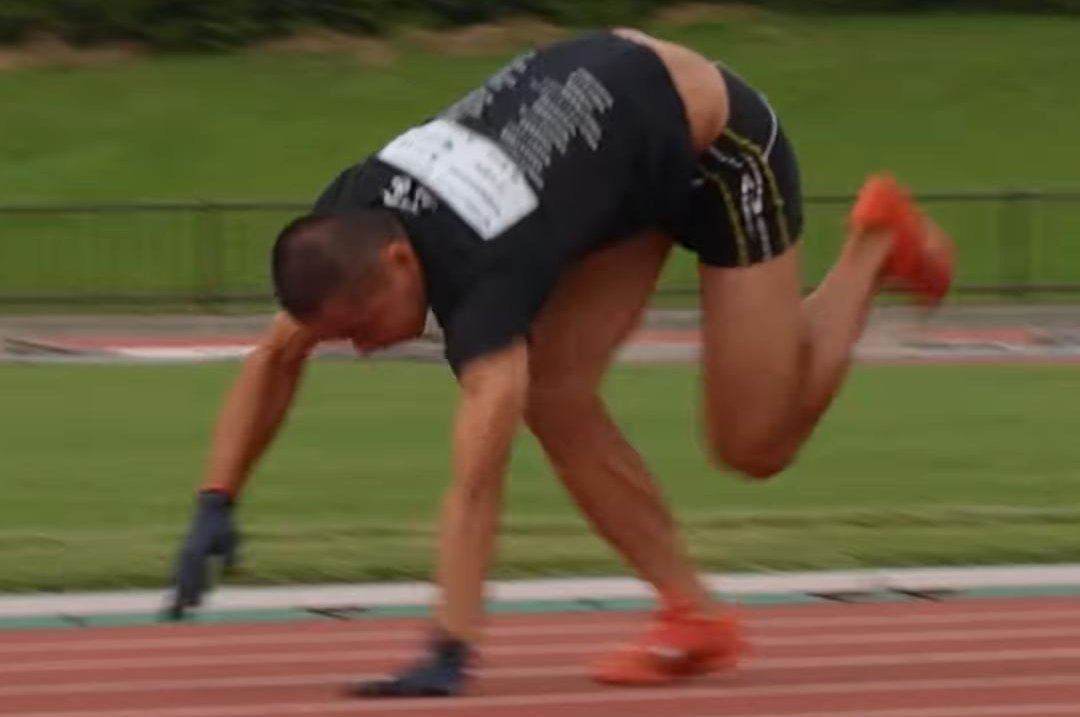 Watch: Japanese man breaks speed record for running on all fours