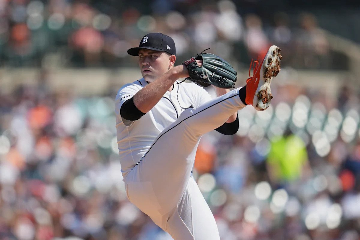 Tarik Skubal returns from injury scare for Tigers, giving up 1 run in 6 innings against Guardians