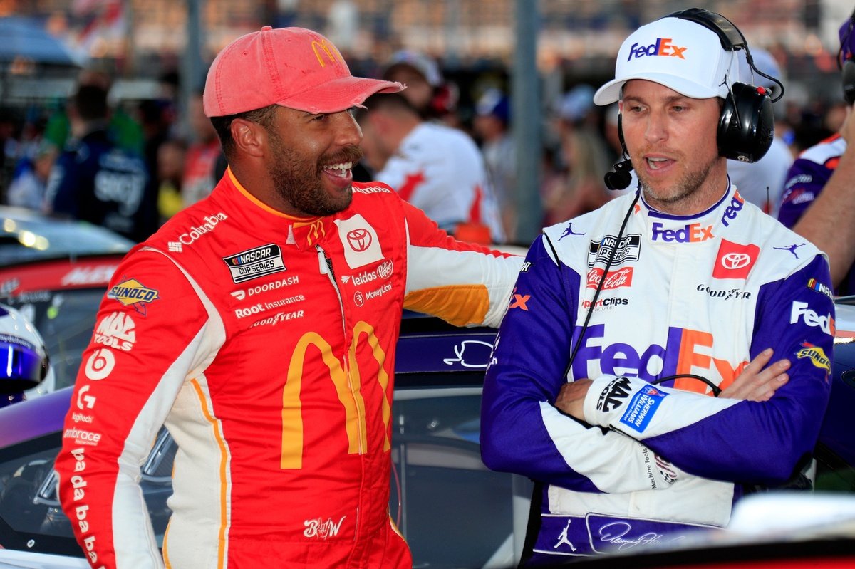 Denny Hamlin isn’t the owner of 23XI Racing on Sundays