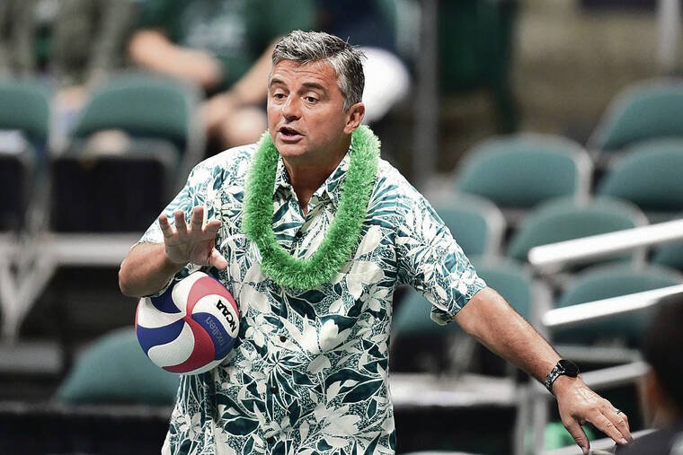 Hawaii volleyball associate coach Milan Zarkovic leaving for UCLA