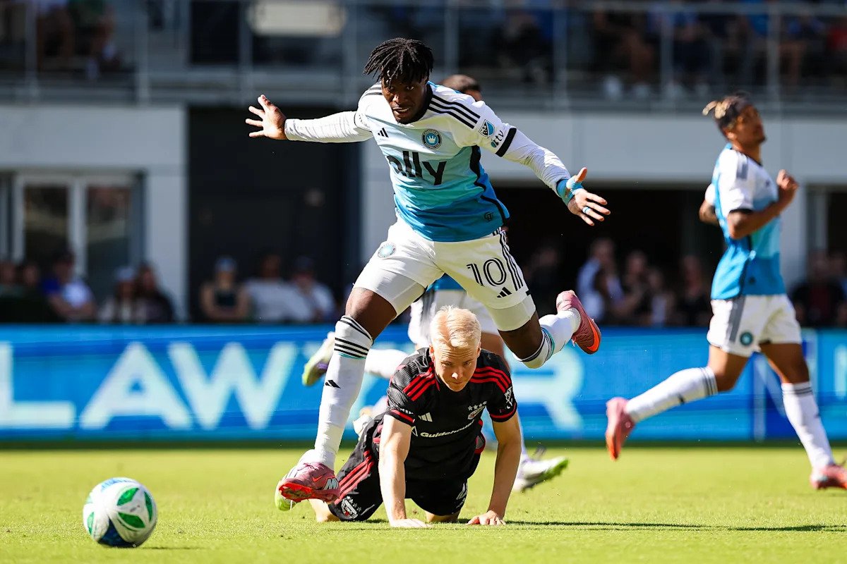 D.C. United picks up 2 straight red cards in first 30 minutes of 1-0 loss to Charlotte FC