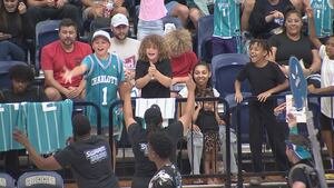 Hornets’ training camp break features fun, fan engagement at Queens University