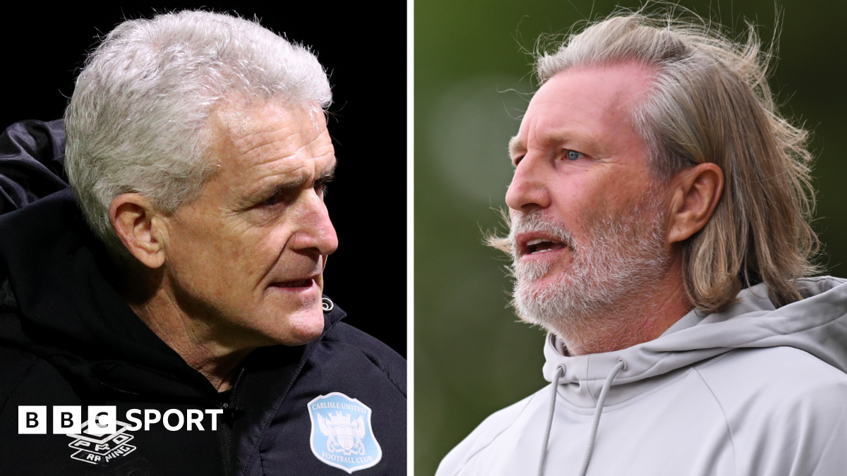 Sparky v Savage: Mark Hughes and Robbie Savage reunited in non-league rivalry