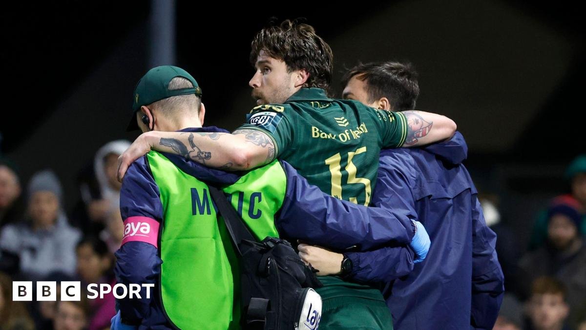Connacht 27-28 Bulls: Ireland’s Mack Hansen injured as Stuart Lancaster’s side fall to Bulls
